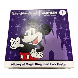 Mickey Mouse Poster McDonald's 2023 "Disney Mickey and Friends" Happy meal
